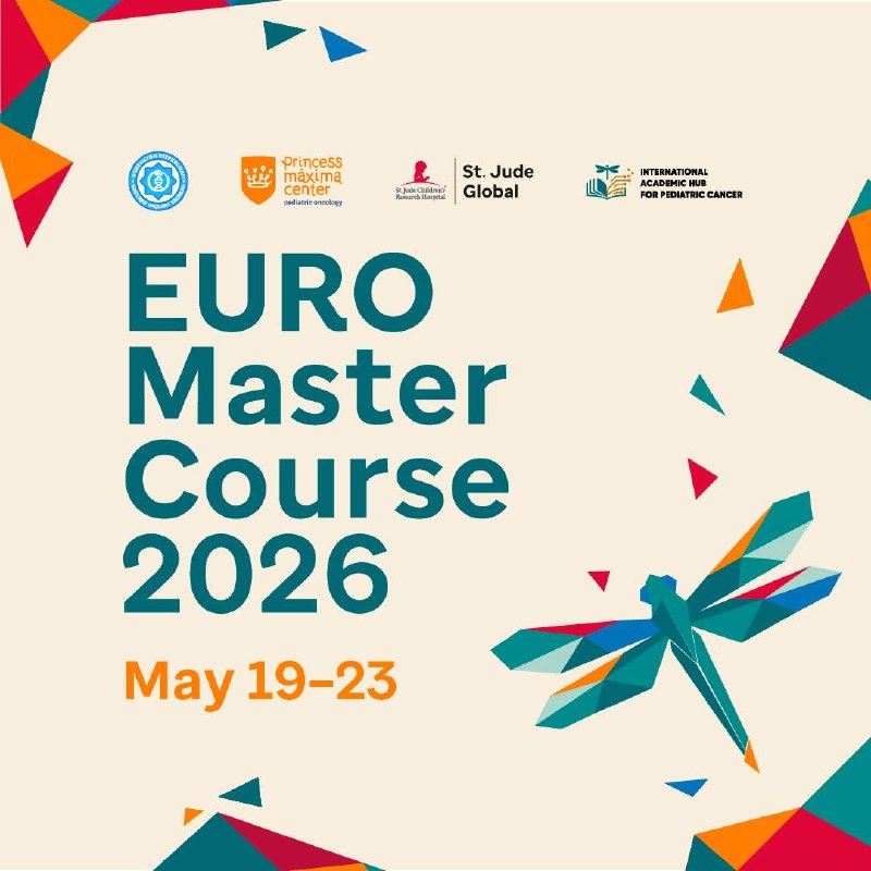 Toshkentda EURO Master Course 2026 xalqaro ta’lim kursi bo‘lib o‘tadi2026-yil 19–23-may kunlari Toshkent shahrida bolalar onkologiyasiga bag‘ishlangan EURO Master Course 2026 xalqaro ta’lim kursi tash...